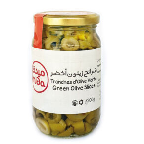 olives vertes marinées